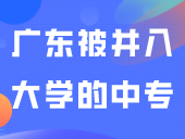 广东被并入大学的中专有哪些？