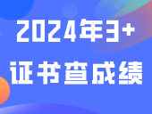 2024年3+证书查成绩、填志愿、录取，时间节点安排