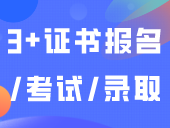 关于25年3+证书报名/考试/录取等重要时间预测！